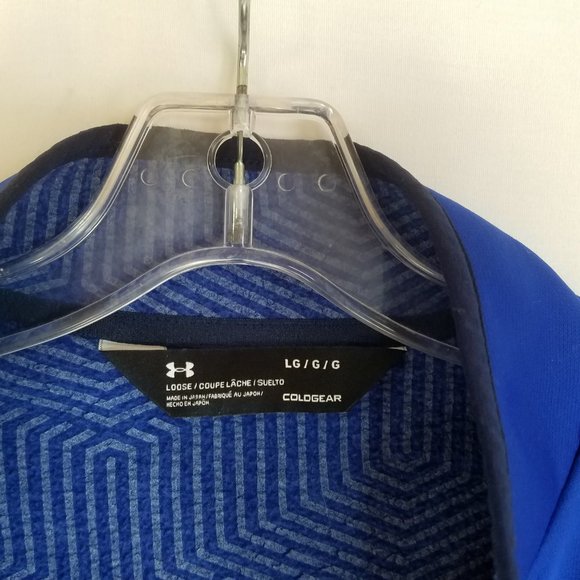 Under Armour Coldgear Infared 1/4 Zip Pullover Sweater Mens Size Large - Picture 4 of 6